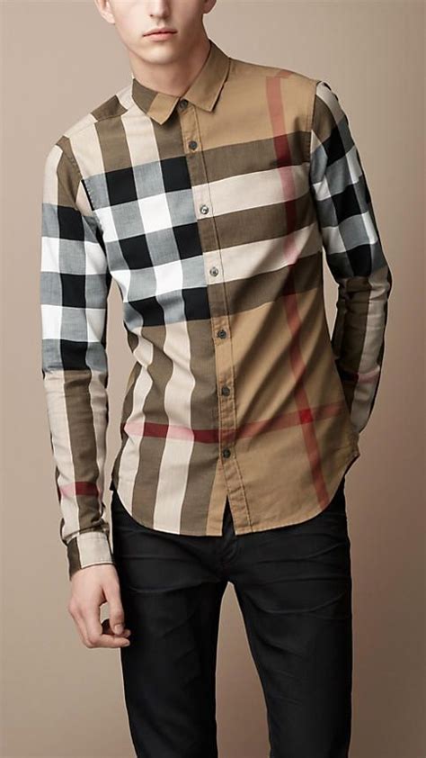 burberry chemise price|burberry long sleeve shirts.